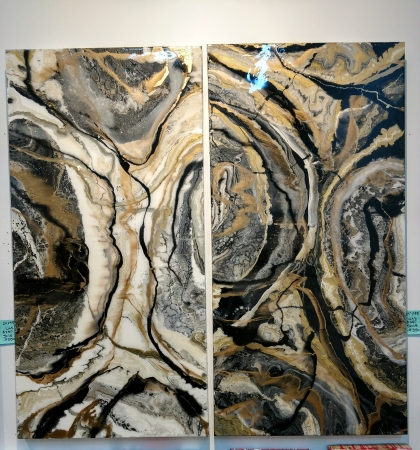 fraternal twins 1 & 2 by artist lacy husmann